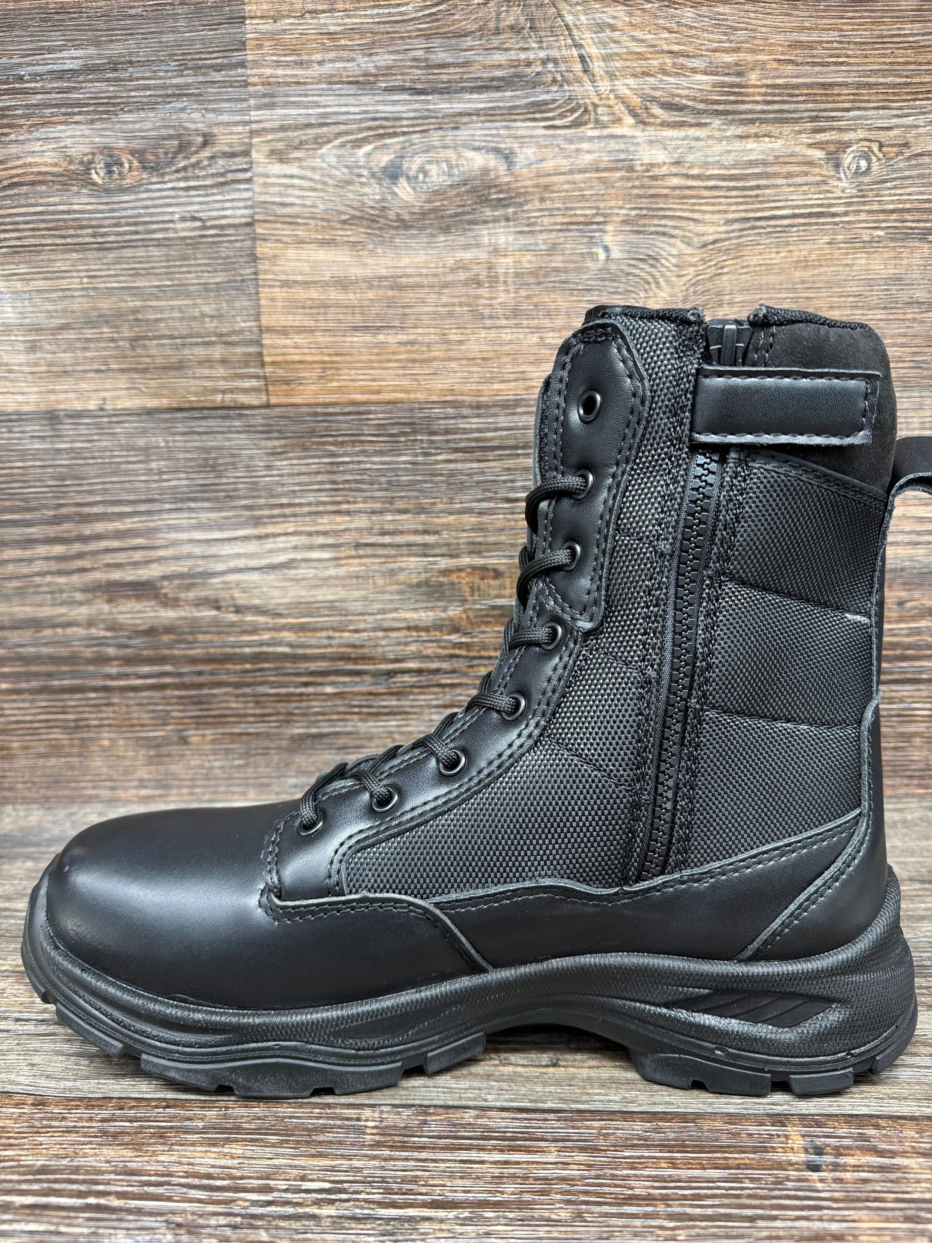 80180 Men's Watchman Side Zip Uniform Boot by Hoss Boot Company