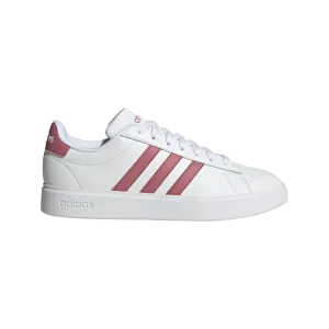 adidas Grand Court 2.0 Trainers - Womens - White/Pink/White