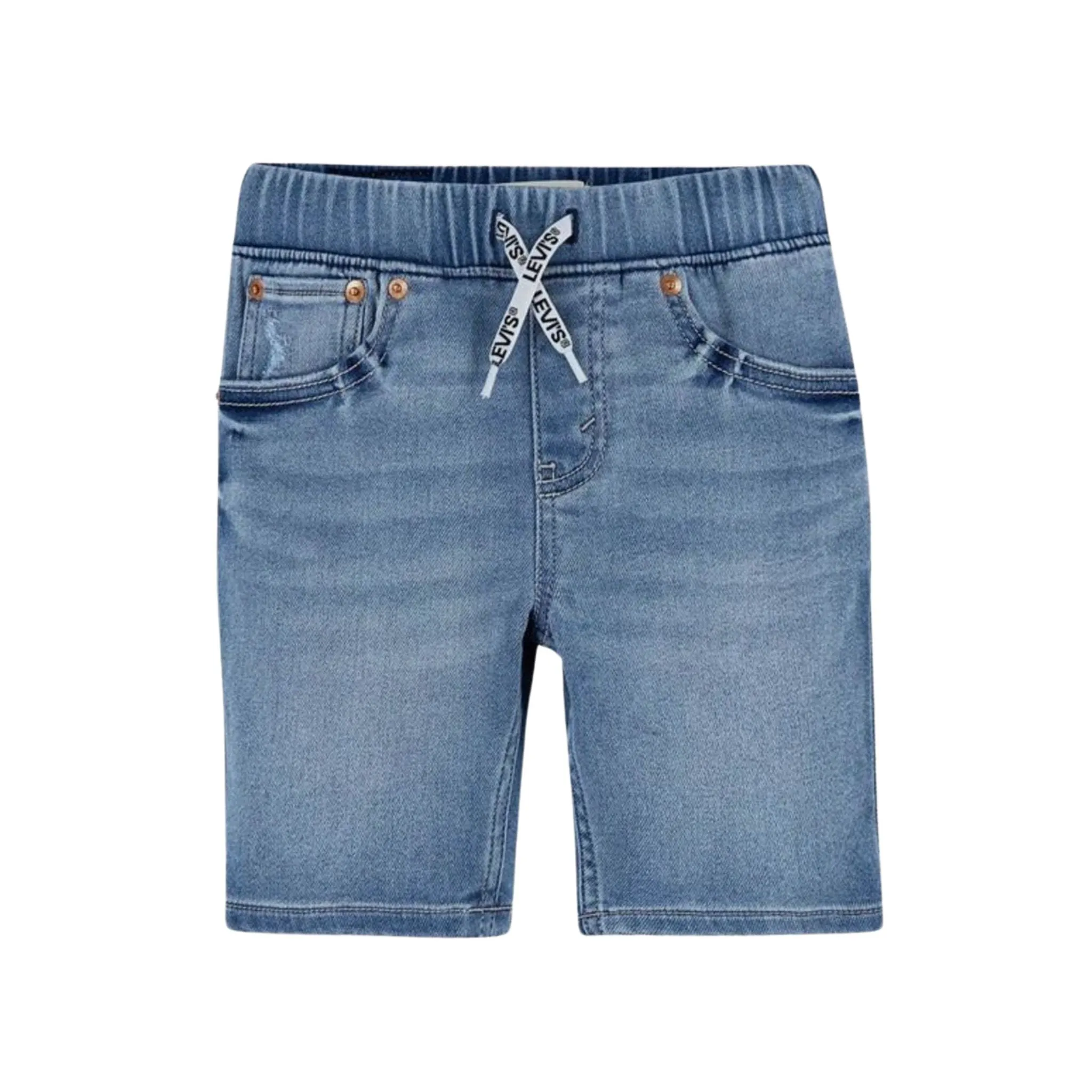 Bermuda Bambino in denim skinny