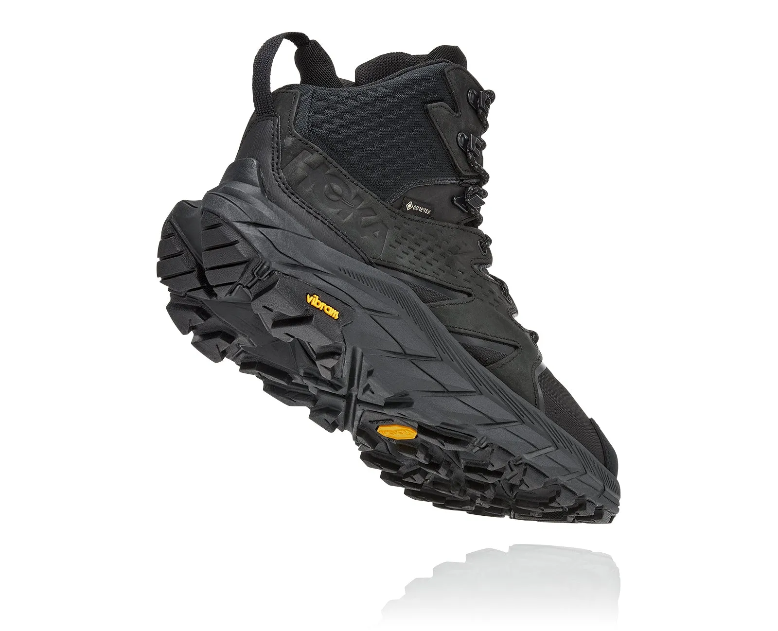 Hoka Mens Anacapa Mid GTX - Black/Black (1122018-BBLC)
