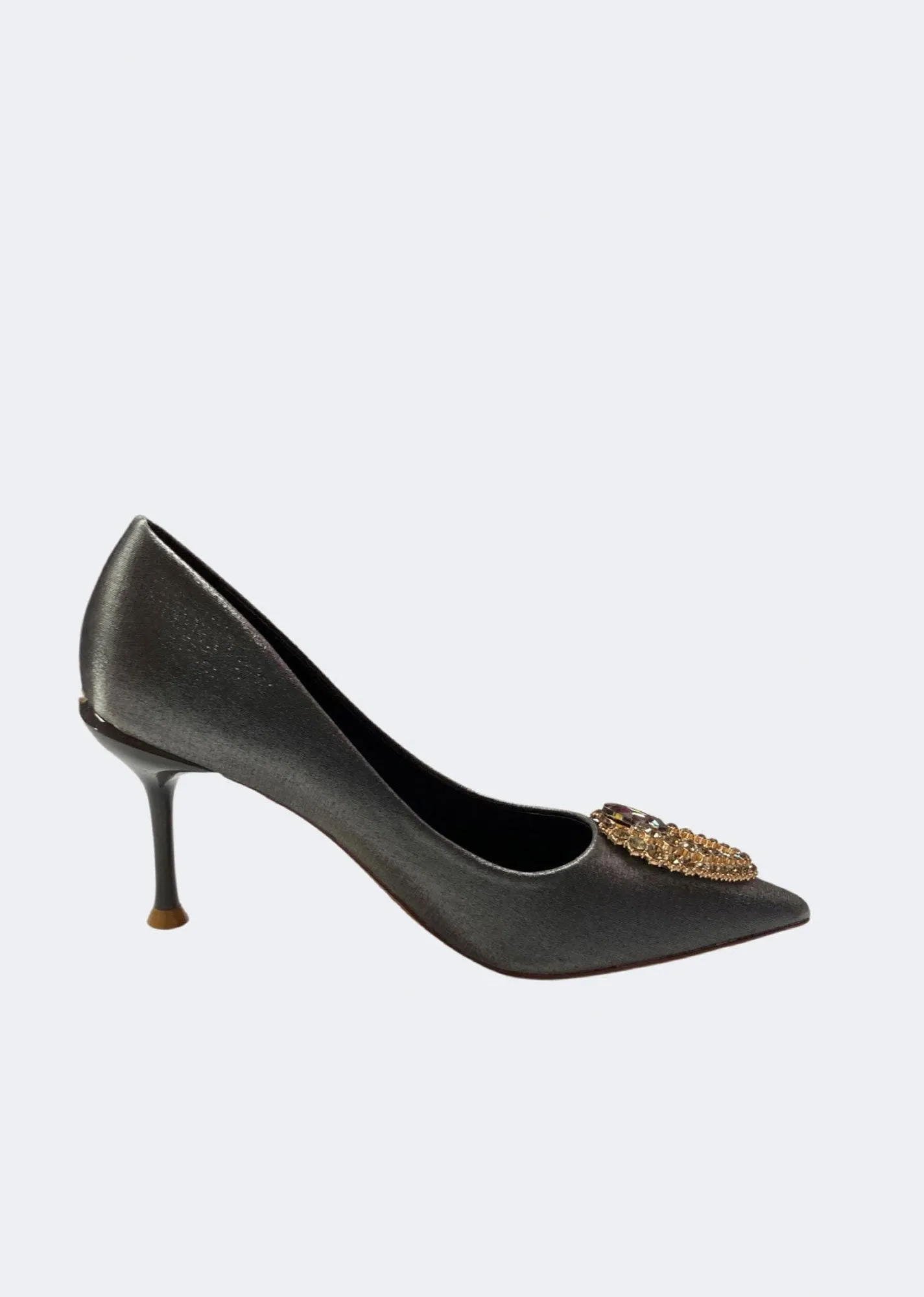 Monarch Touch Satin Pumps