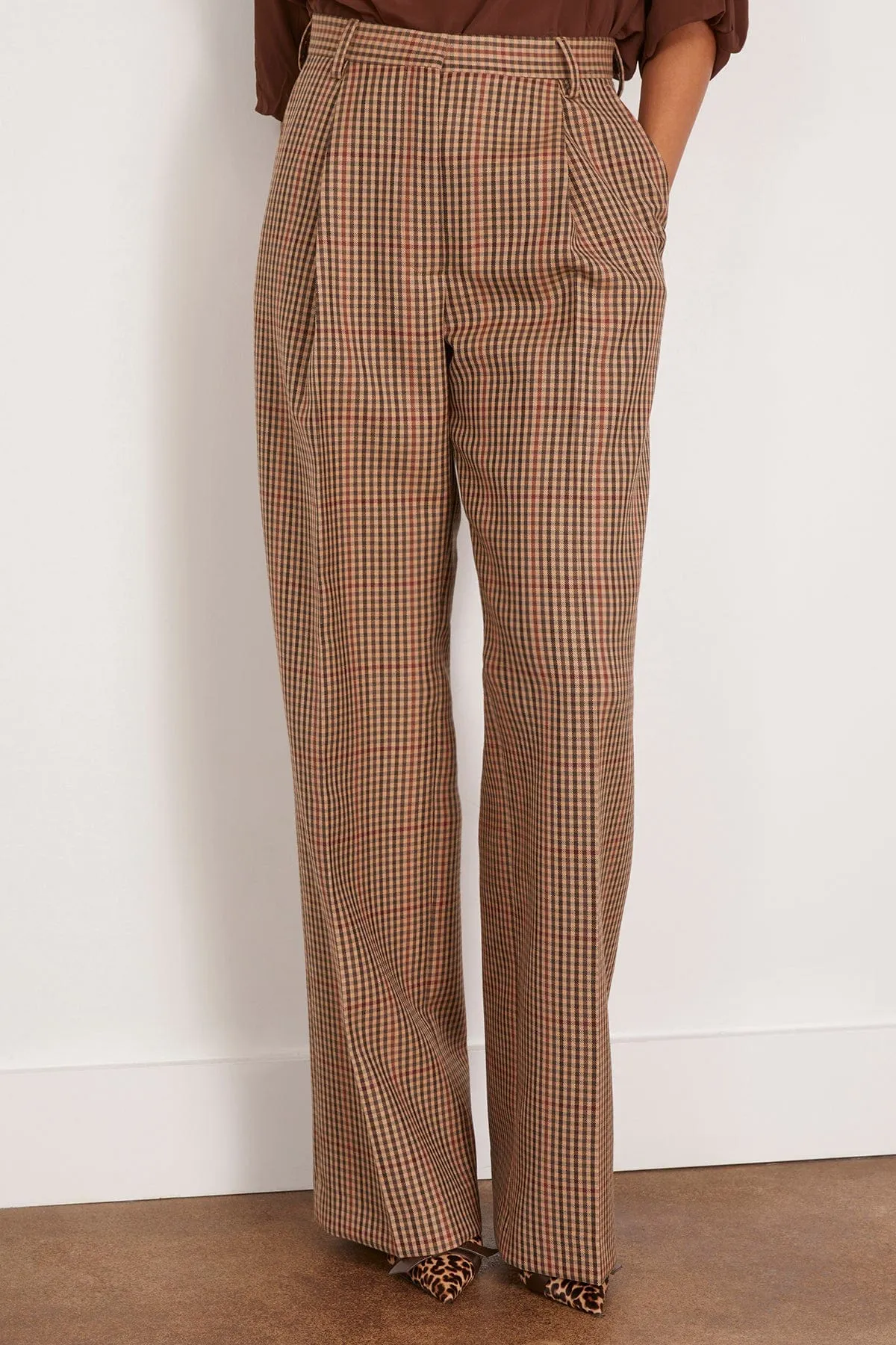 Porter Pant in Rust
