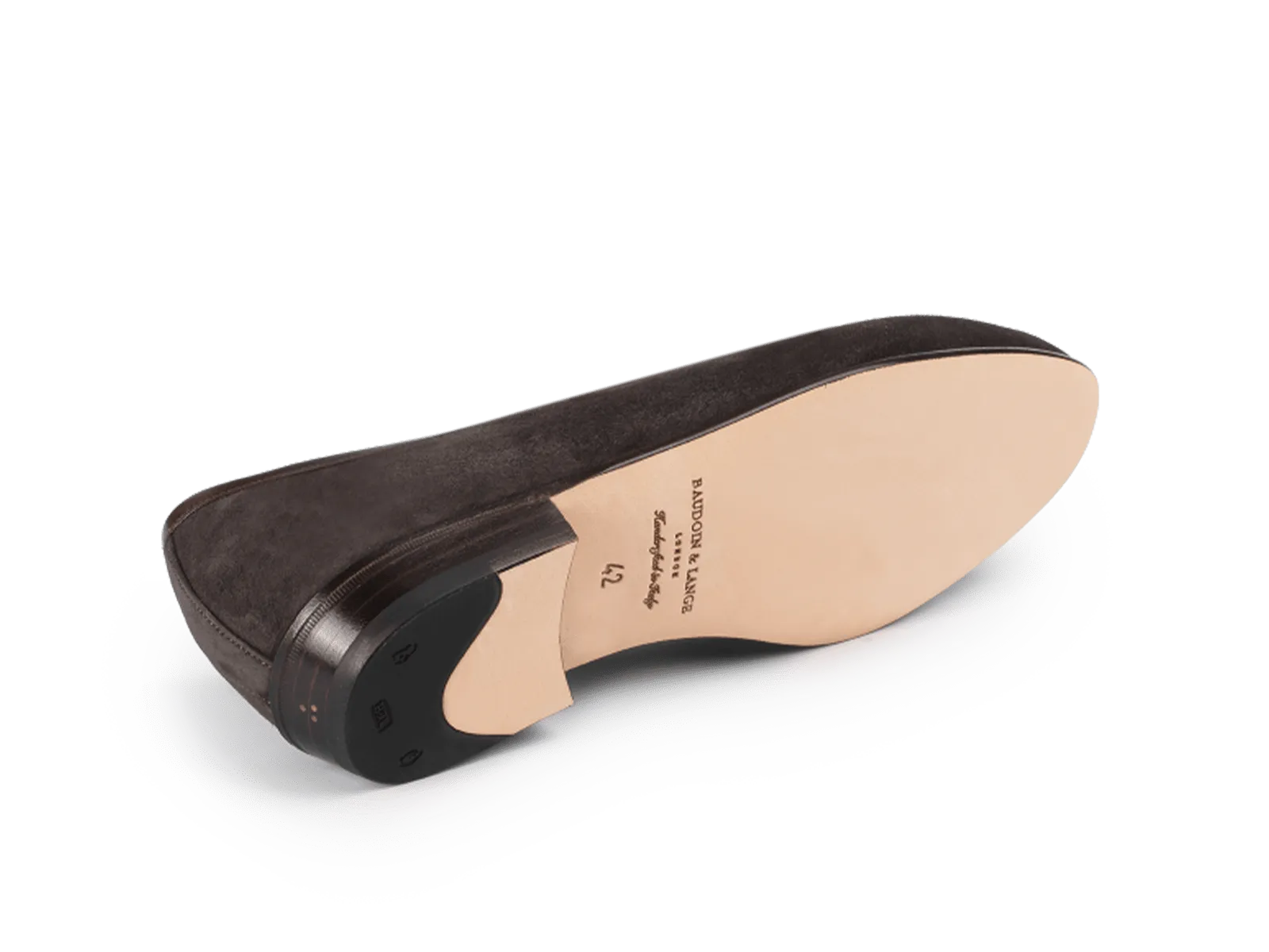 Sagan Classic Tassel Loafers in Bark Grey Asteria Suede with Leather Sole