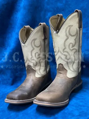 Smoky Mountain 3705 Kids Scout Western Boots Brown Cream