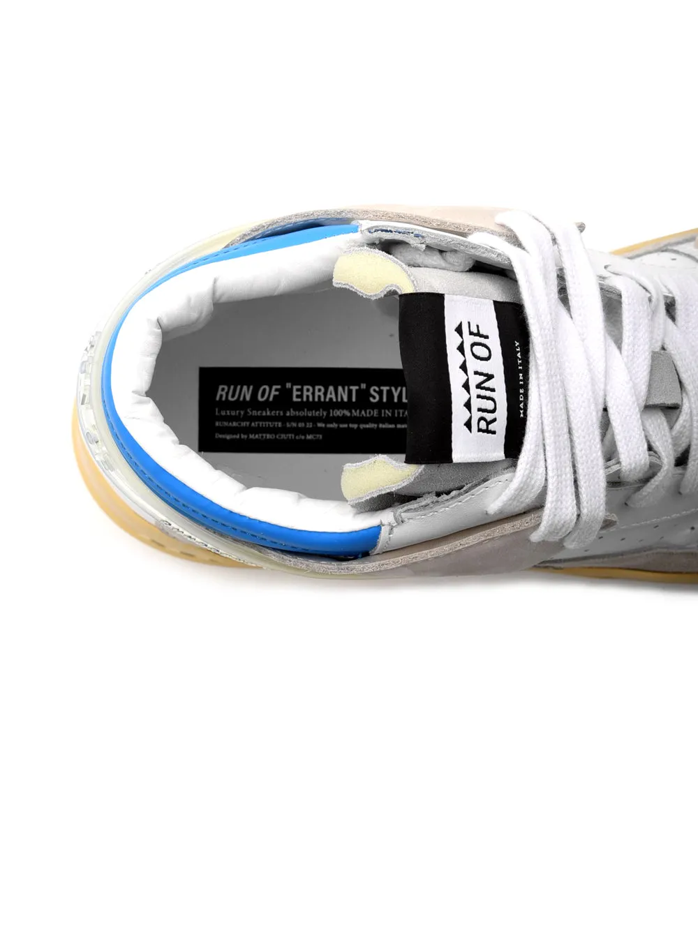 Sneakers Uomo modello Mid Combi in pelle
