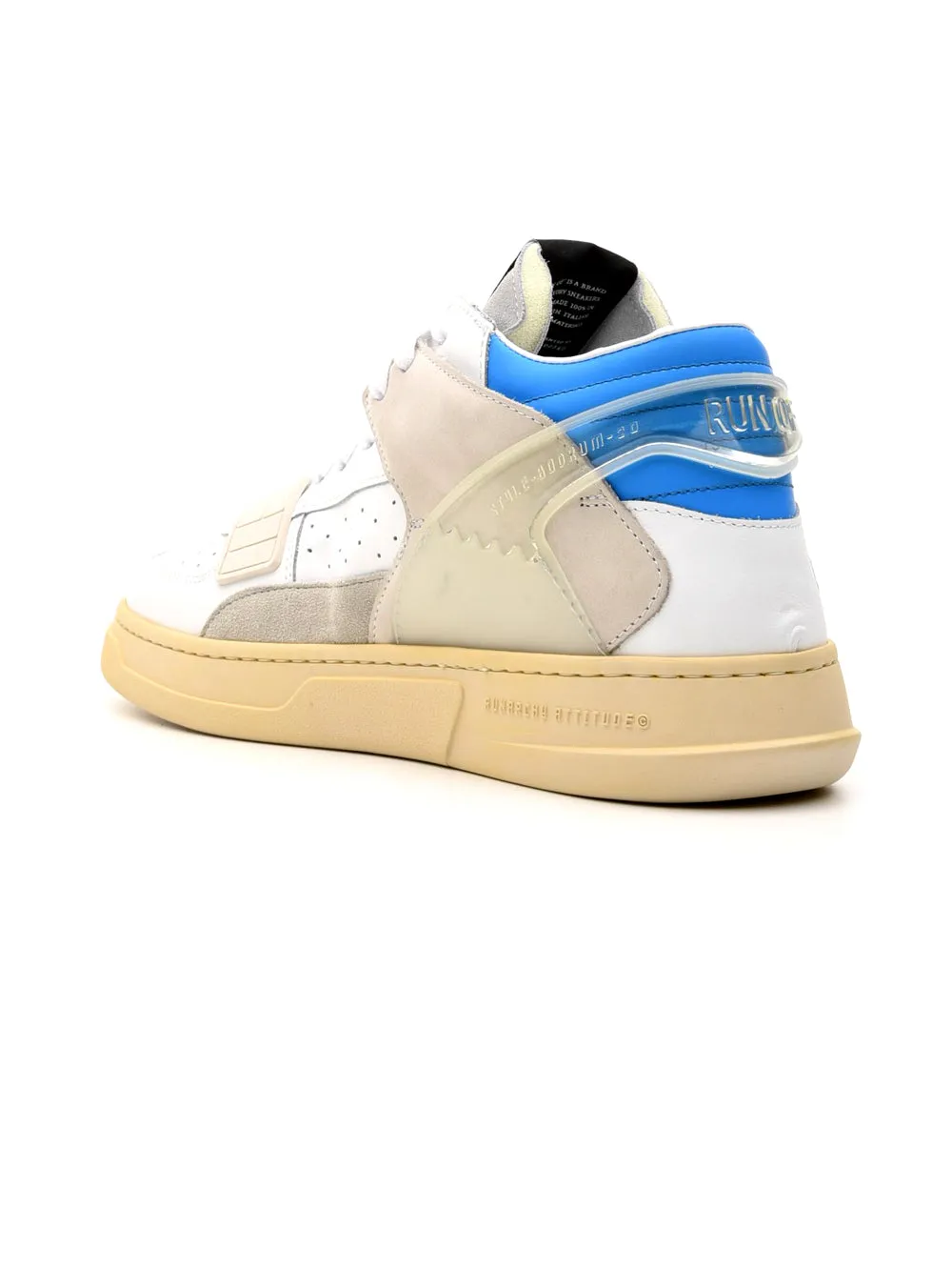 Sneakers Uomo modello Mid Combi in pelle
