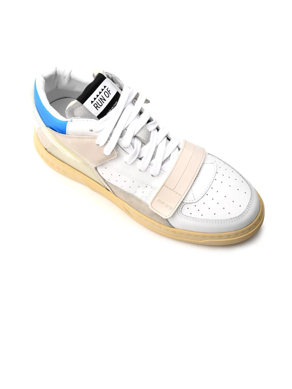 Sneakers Uomo modello Mid Combi in pelle