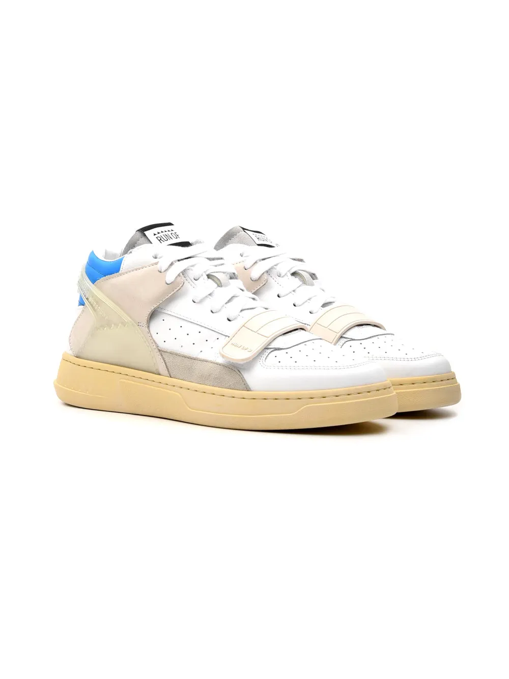 Sneakers Uomo modello Mid Combi in pelle