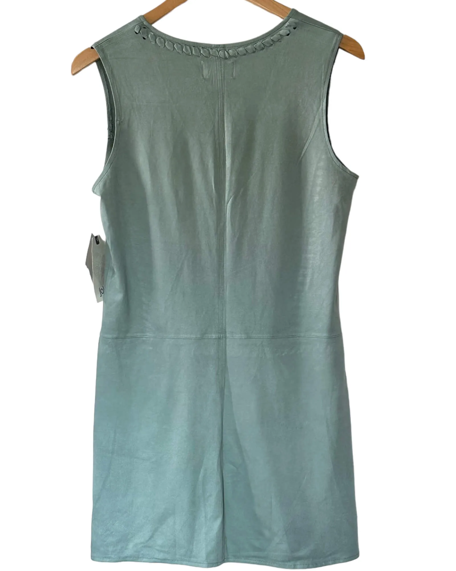 Soft Summer Mint Faux Suede Dress